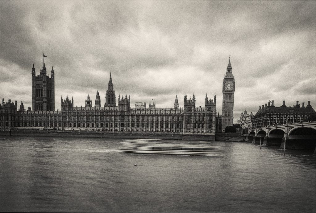 Palace of Westminster, London.