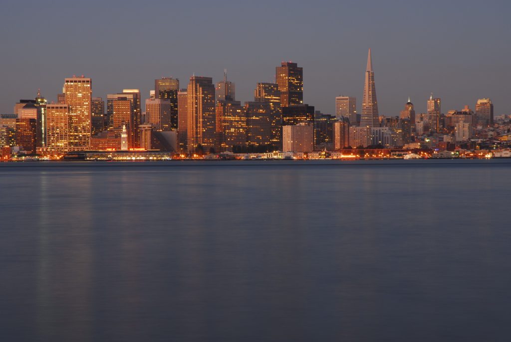 San Francisco from Treasure Island. 