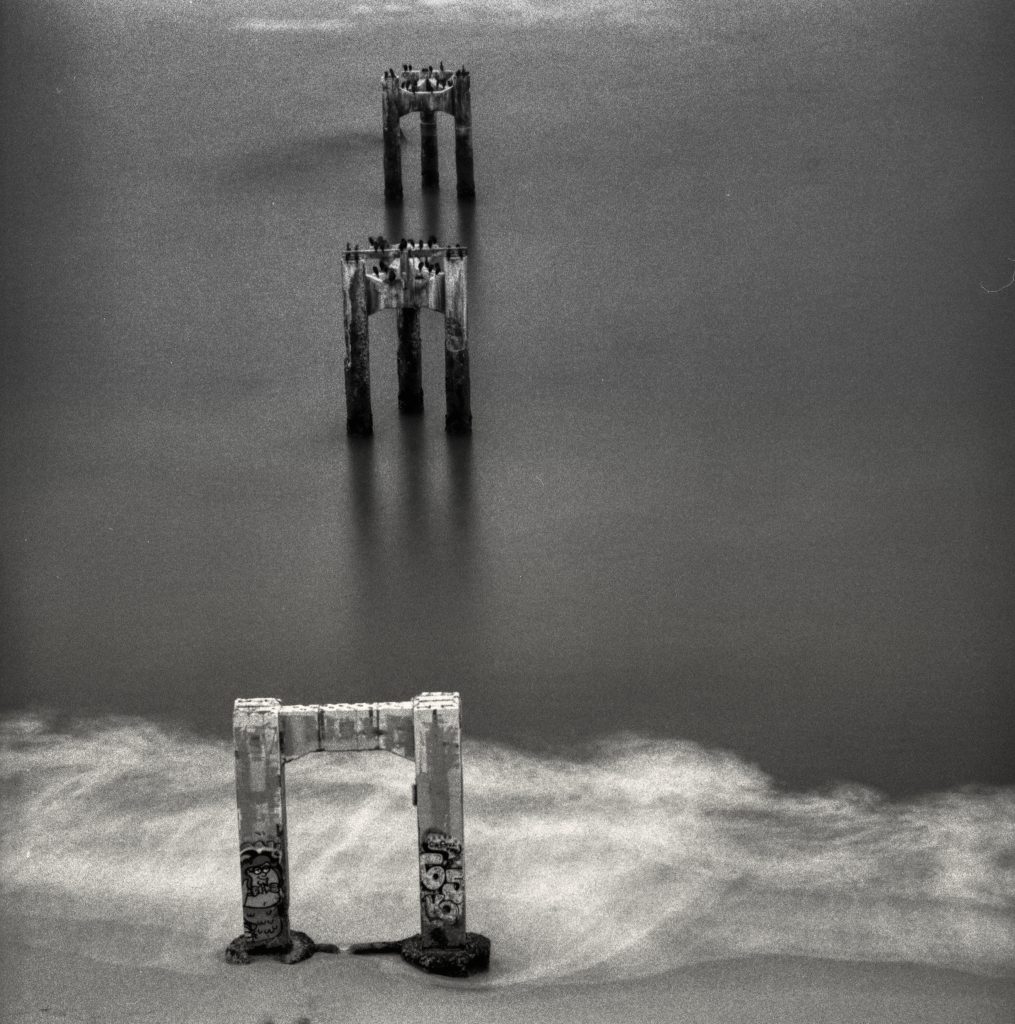 Davenport Pier, California