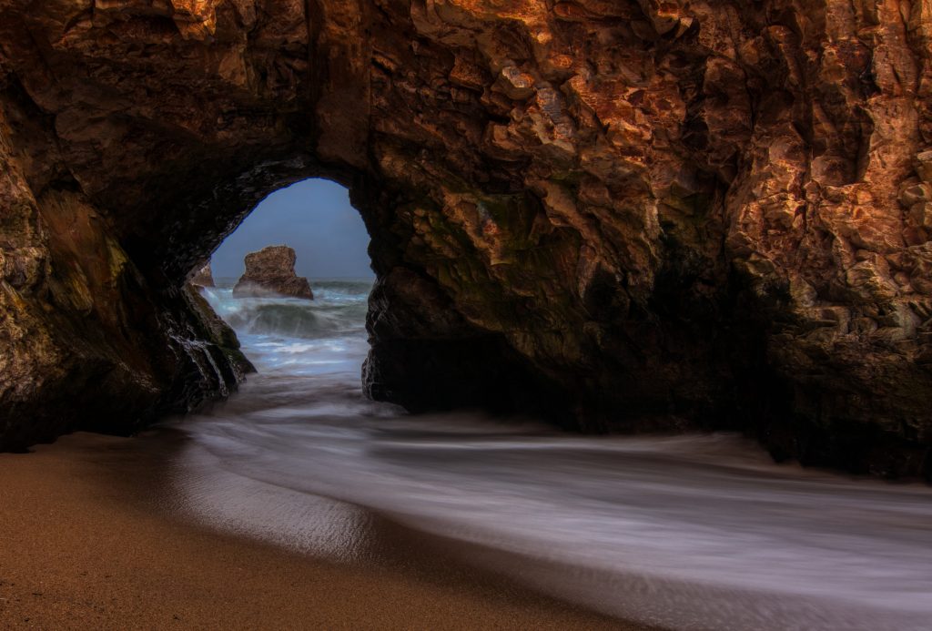 Shark Fin Cove, Davenport. California
