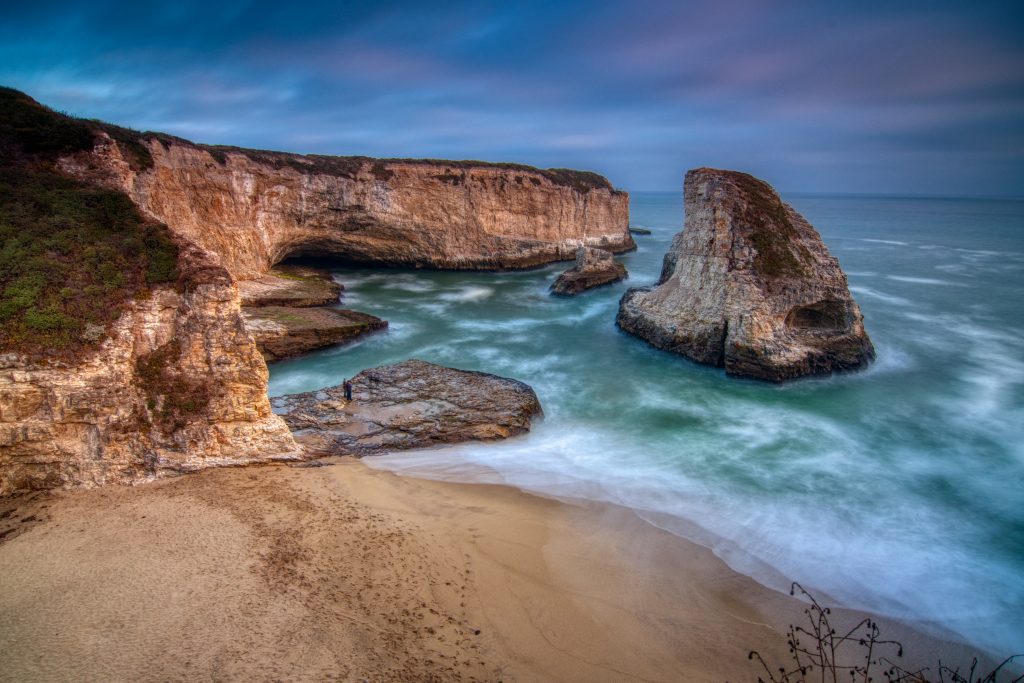 Shark Fin Cove, Davenport. California
